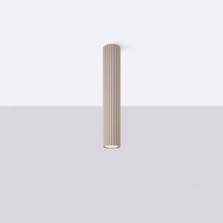 Lampa spot Karbon taupe Sollux | Nowoczesne oświetlenie