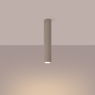Lampa spot Karbon taupe Sollux | Nowoczesne oświetlenie