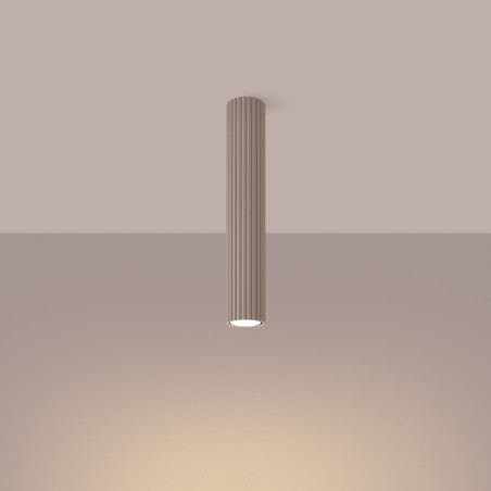 Lampa spot Karbon taupe Sollux | Nowoczesne oświetlenie