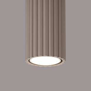 Lampa spot Karbon taupe Sollux | Nowoczesne oświetlenie