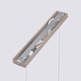 Lampa wisząca Karbon taupe Sollux - Nowoczesny design