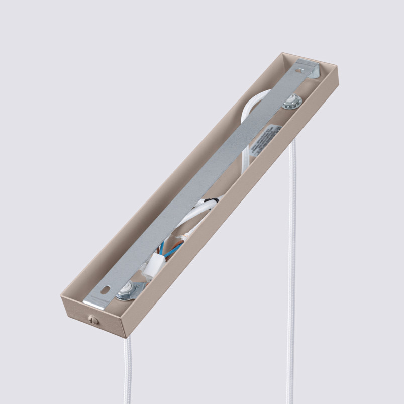 Lampa wisząca Karbon taupe Sollux - Nowoczesny design