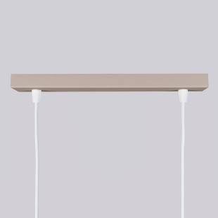 Lampa wisząca Karbon taupe Sollux - Nowoczesny design
