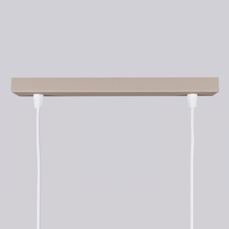 Lampa wisząca Karbon taupe Sollux - Nowoczesny design