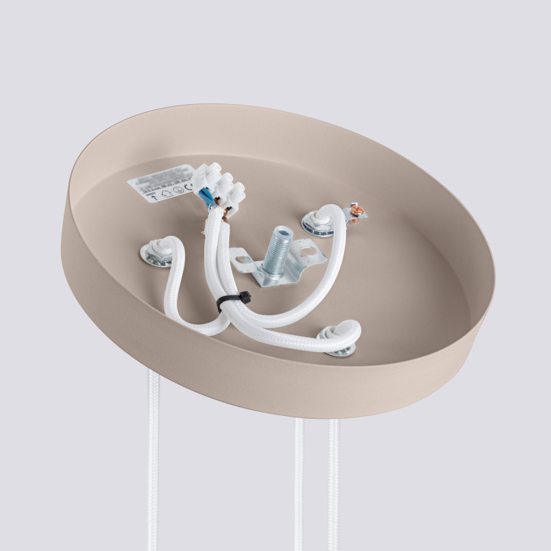 Lampa wisząca Karbon taupe - 3 tuby, Sollux | Sklep z lampami