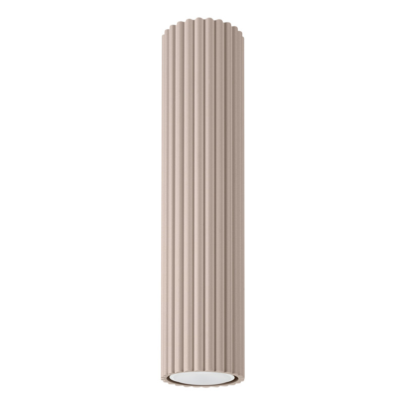 Lampa spot Karbon taupe Sollux | Minimalistyczny design