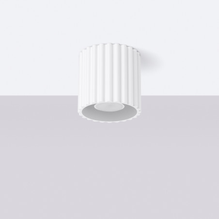 Lampa spot Aura GU10 biała Sollux - Nowoczesny design