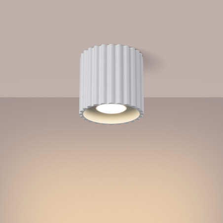 Lampa spot Aura GU10 biała Sollux - Nowoczesny design
