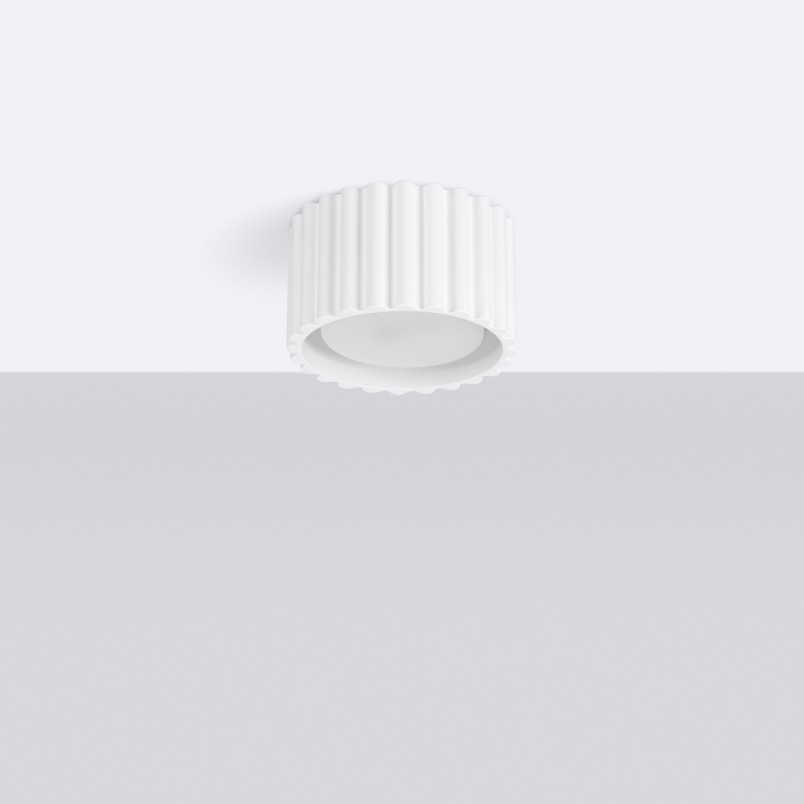 Lampa spot Aura GX53 biały Sollux | Nowoczesny design