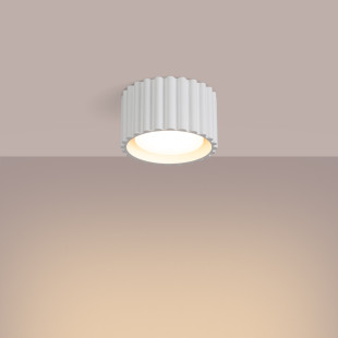 Lampa spot Aura GX53 biały Sollux | Nowoczesny design