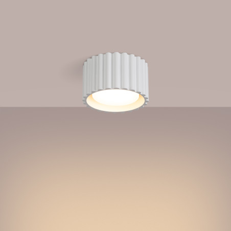 Lampa spot Aura GX53 biały Sollux | Nowoczesny design