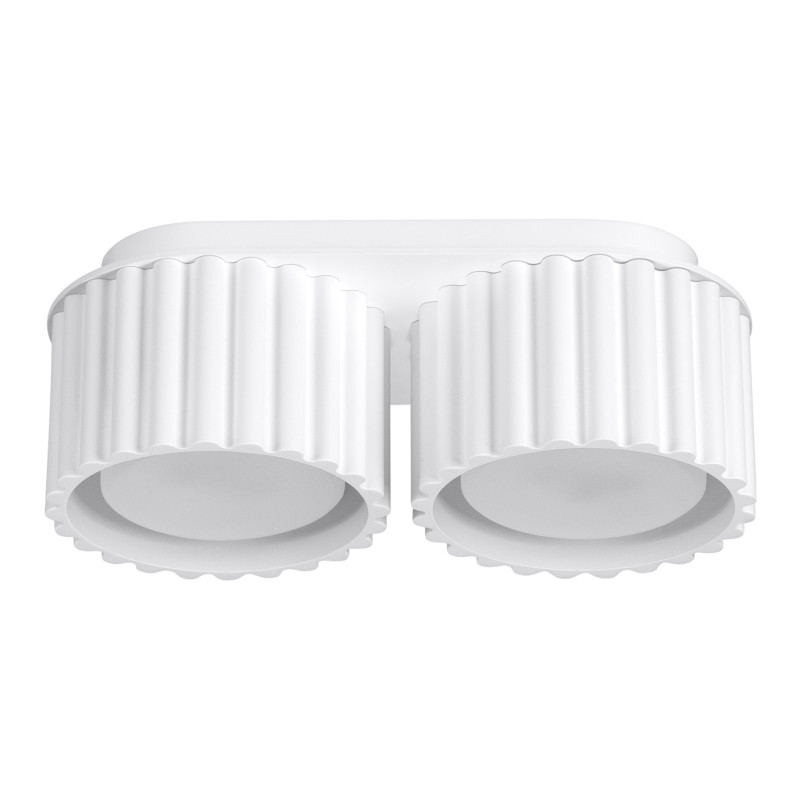 Lampa spot Aura GX53 biała Sollux | Nowoczesne oświetlenie