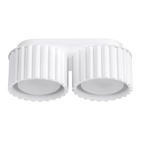 Lampa spot Aura GX53 biała Sollux | Nowoczesne oświetlenie
