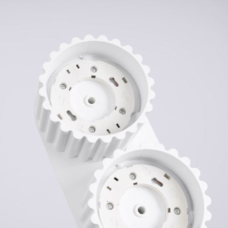 Lampa spot Aura GX53 biała Sollux | Nowoczesne oświetlenie