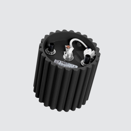 Lampa spot Aura czarna Sollux - nowoczesny design | Sklep z oświetleniem