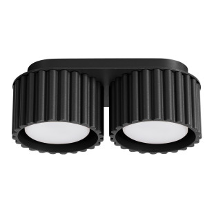 Lampa spot Aura GX53 czarna Sollux - nowoczesny design