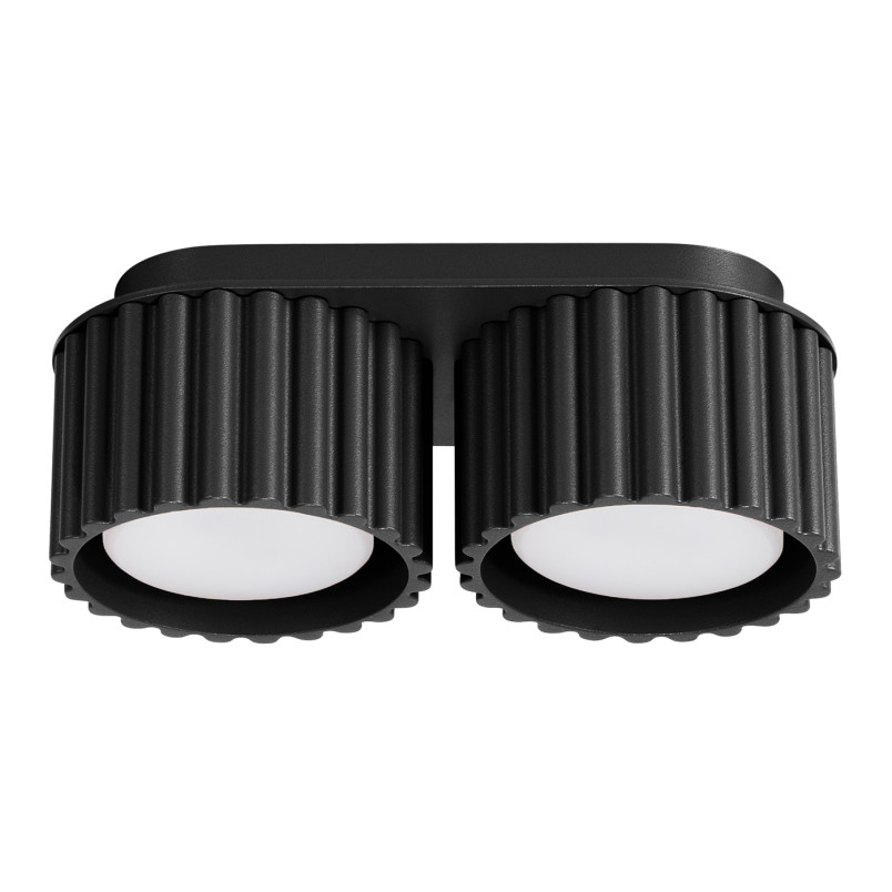 Lampa spot Aura GX53 czarna Sollux - nowoczesny design