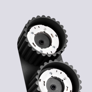 Lampa spot Aura GX53 czarna Sollux - nowoczesny design