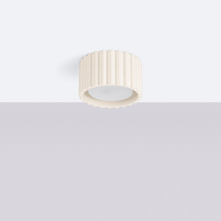 Lampa spot Aura GX53 beżowa Sollux - Elegancki design