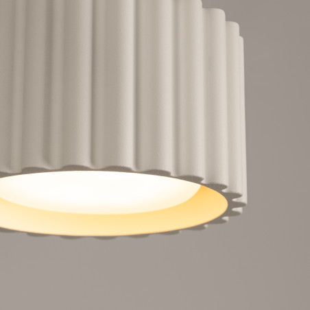Lampa spot Aura GX53 beżowa Sollux - Elegancki design