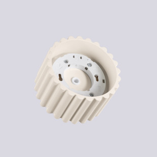 Lampa spot Aura GX53 beżowa Sollux - Elegancki design