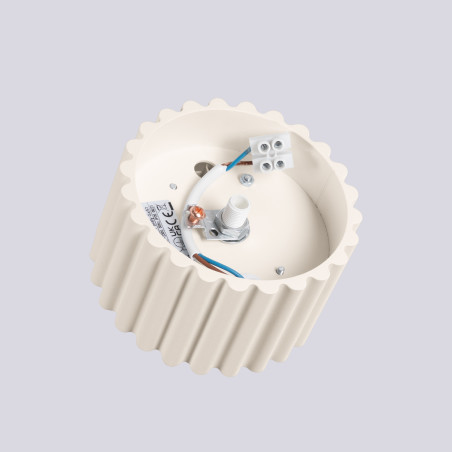 Lampa spot Aura GX53 beżowa Sollux - Elegancki design