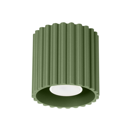 Lampa spot Aura zielona Sollux - nowoczesny design | Downlight