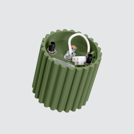 Lampa spot Aura zielona Sollux - nowoczesny design | Downlight
