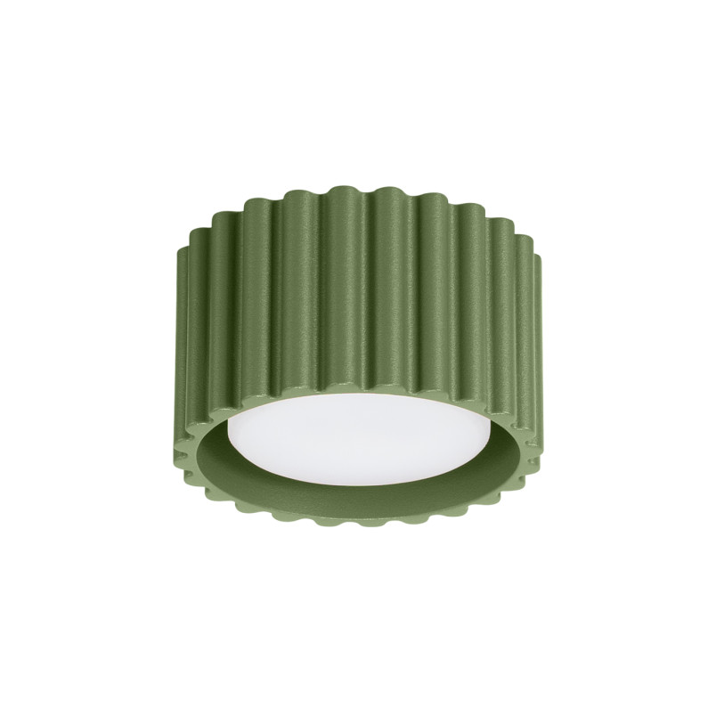 Lampa spot Aura GX53 zielona Sollux - Nowoczesny design