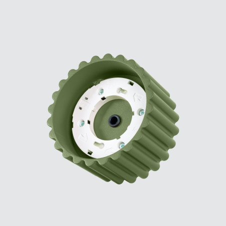 Lampa spot Aura GX53 zielona Sollux - Nowoczesny design