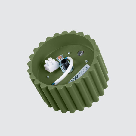 Lampa spot Aura GX53 zielona Sollux - Nowoczesny design