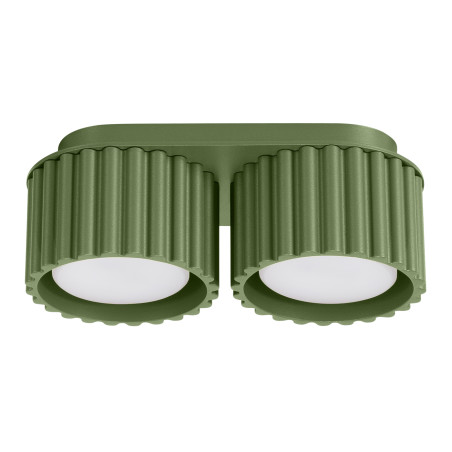 Lampa spot Aura GX53 - zielony oliwkowy | Sollux
