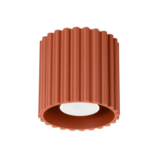 Lampa spot Aura GU10 ochra czerwona Sollux | Nowoczesny design