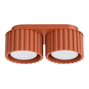 Lampa spot ryflowana Aura GX53 Sollux | Ochrona IP20