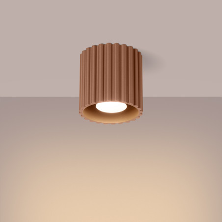 Lampa spot Aura GU10 Sollux - Mocca | Oświetlenie nowoczesne