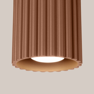 Lampa spot Aura GU10 Sollux - Mocca | Oświetlenie nowoczesne