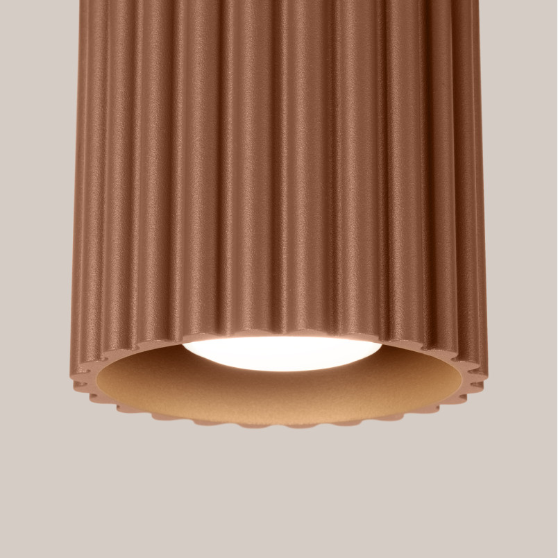 Lampa spot Aura GU10 Sollux - Mocca | Oświetlenie nowoczesne
