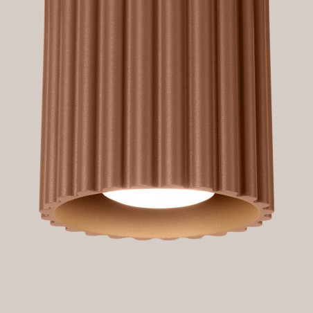 Lampa spot Aura GU10 Sollux - Mocca | Oświetlenie nowoczesne