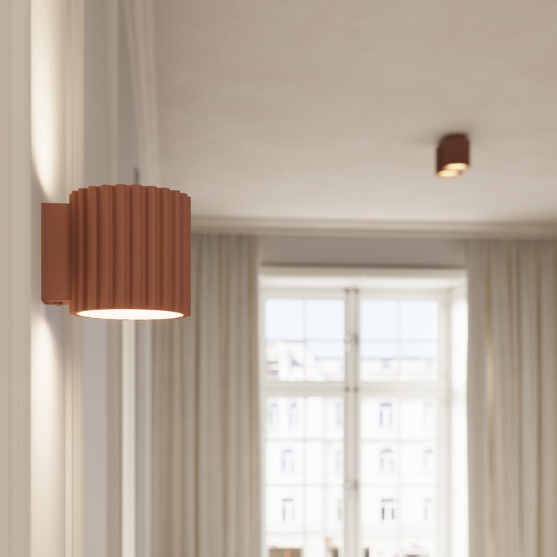 Lampa spot Aura GU10 Sollux - Mocca | Oświetlenie nowoczesne