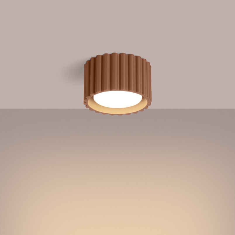 Lampa spot Aura GX53 Sollux - Mokka | Nowoczesny Design