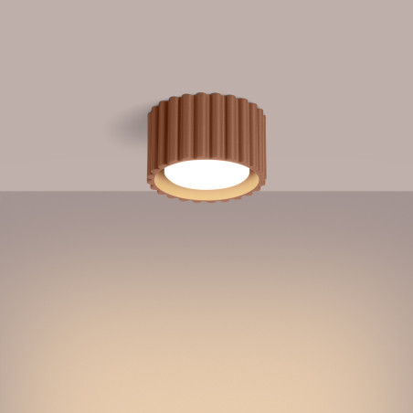 Lampa spot Aura GX53 Sollux - Mokka | Nowoczesny Design