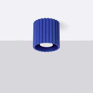Lampa spot Aura ultramaryna Sollux - Nowoczesny design
