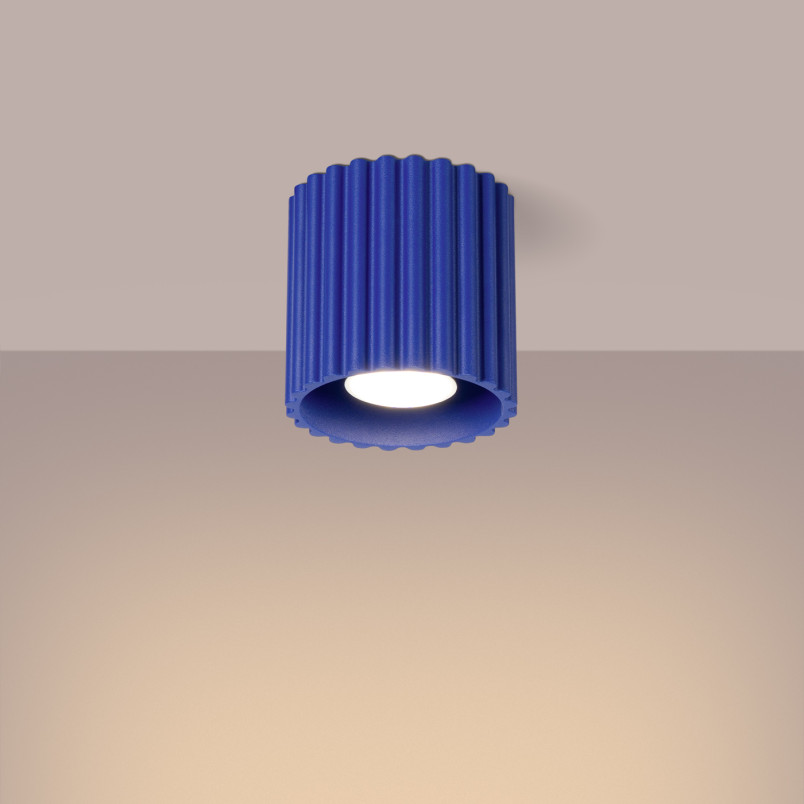 Lampa spot Aura ultramaryna Sollux - Nowoczesny design