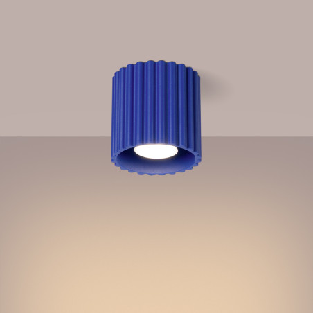 Lampa spot Aura ultramaryna Sollux - Nowoczesny design