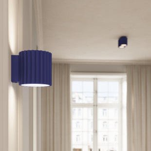 Lampa spot Aura ultramaryna Sollux - Nowoczesny design