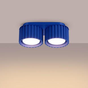 Lampa spot Aura GX53 ultramaryna Sollux - Elegancki design
