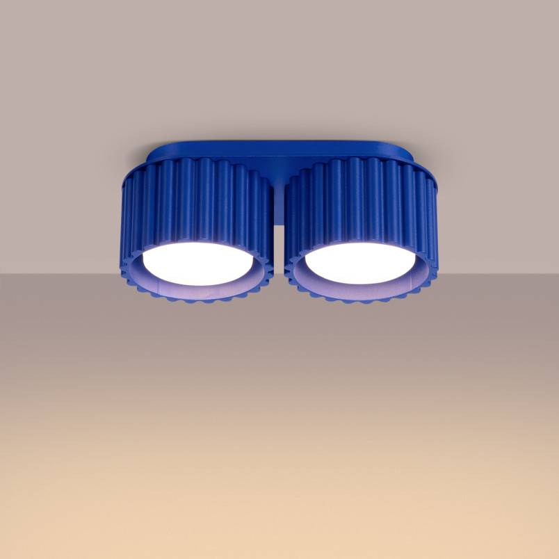 Lampa spot Aura GX53 ultramaryna Sollux - Elegancki design