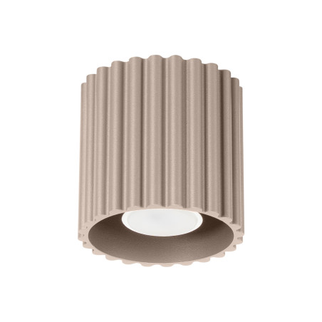 Lampa spot Aura taupe Sollux - nowoczesny design | Sollux