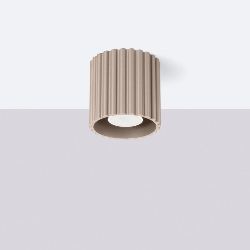 Lampa spot Aura taupe Sollux - nowoczesny design | Sollux