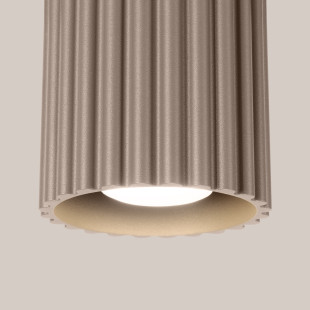 Lampa spot Aura taupe Sollux - nowoczesny design | Sollux